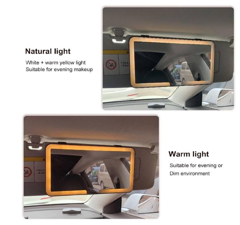 Rechargeable Car Makeup Mirror with LED Lights | đ„FLAT 50% SAVINGđ„