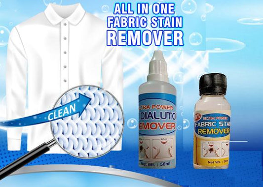 All in One Fabric Stain Remover BUY 1 GET 1 FREE (50+50 ml)
